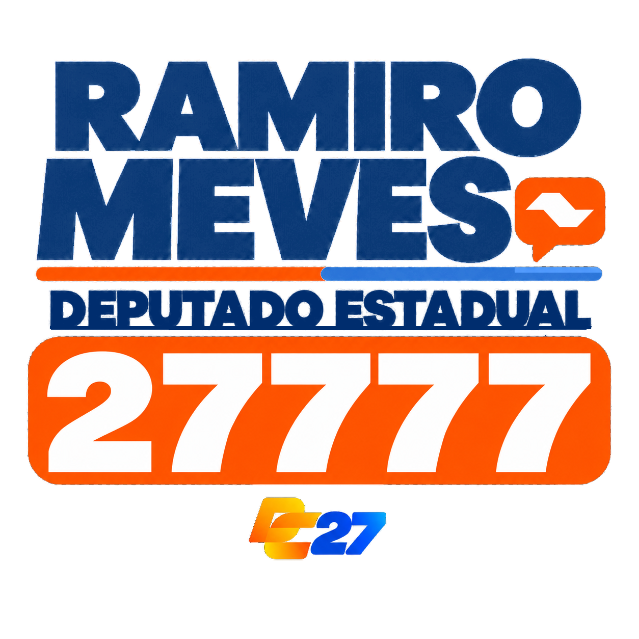 Ramiro Meves, deputado estadual, número 27777